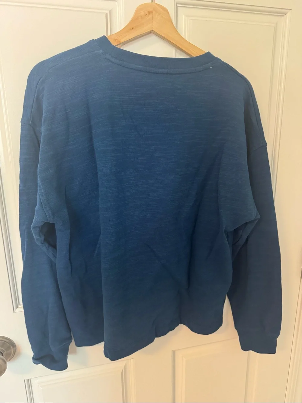 J. Crew Navy Blue Crew Sweatshirt